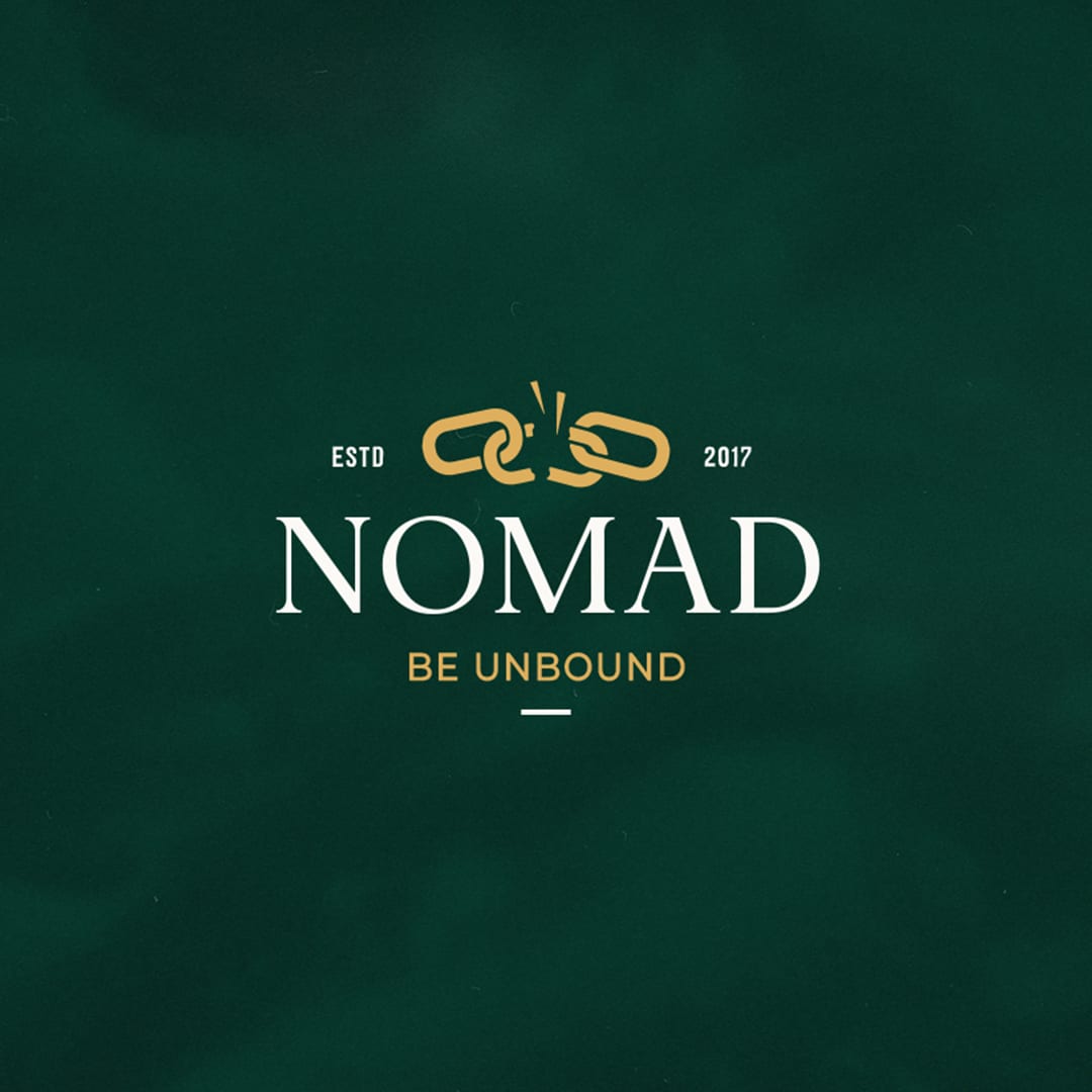 Nomad Fitness logo design